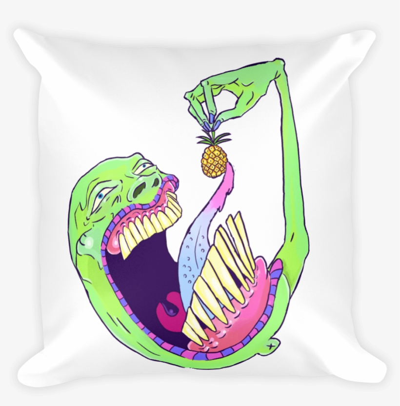 Pepe The Pineapple Guy Pillow - Throw Pillow, transparent png download