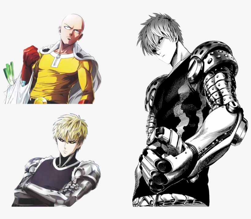Genos Transparent Saitama - Genocide One Punch Man, transparent png download