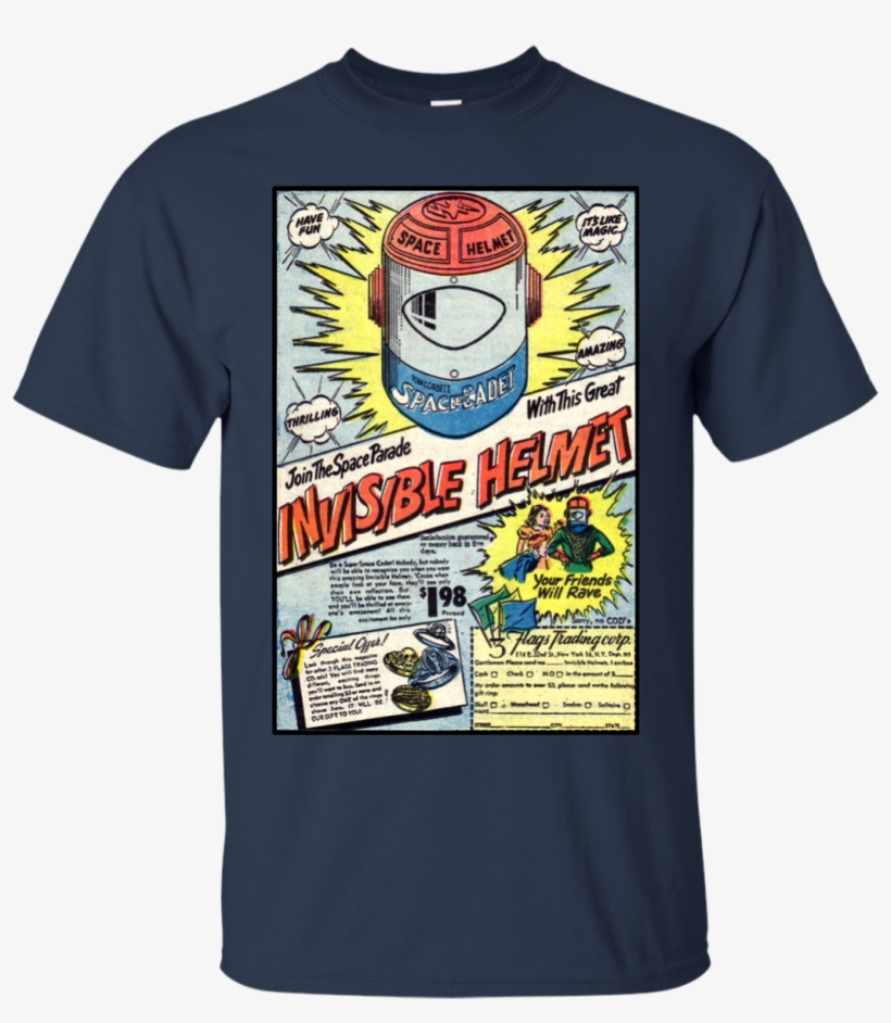 Space Helmet T-shirt - T Shirt Papa Marvel, transparent png download
