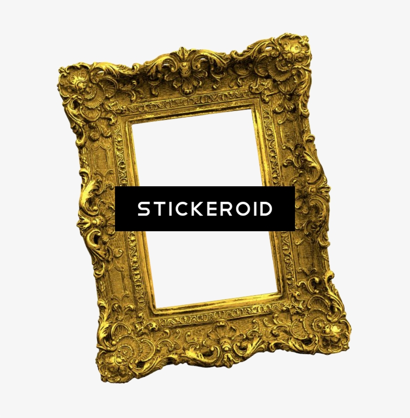 Gold Frame - Picture Frame, transparent png download