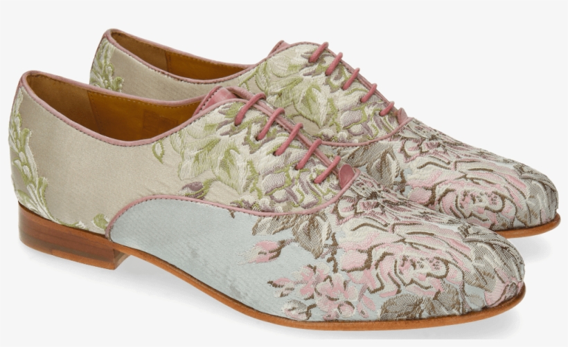 Oxford Shoes Selina 4 Textile Victoria Rose Sand - Clog, transparent png download