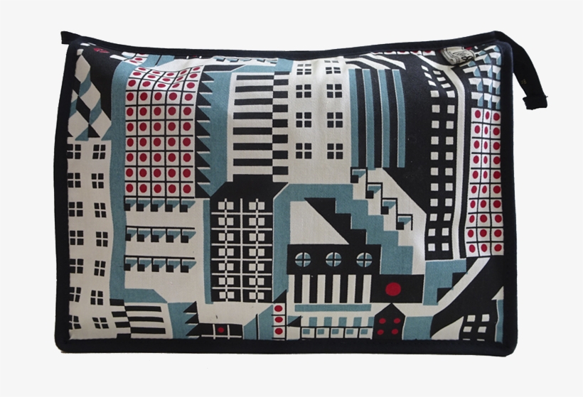 Cityscape Large Zipped Wash-bag - Wolford Washbag, transparent png download