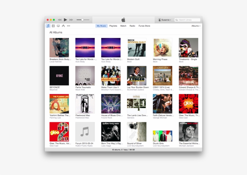 Os El Capitan Itunes Albums, transparent png download