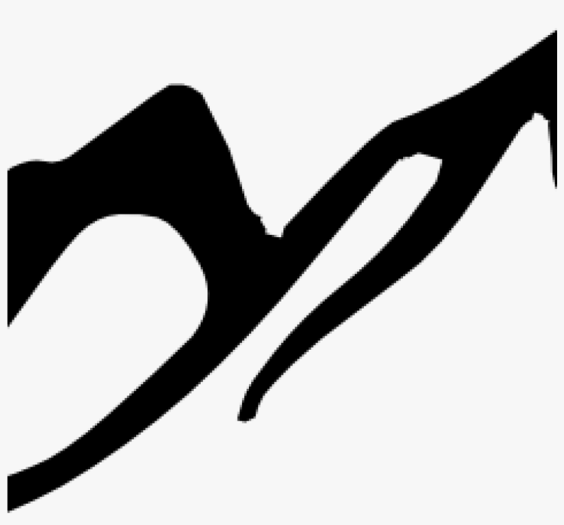 Mountain Clip Art Free Mountains Silhouette Clipart - Clip Art, transparent png download