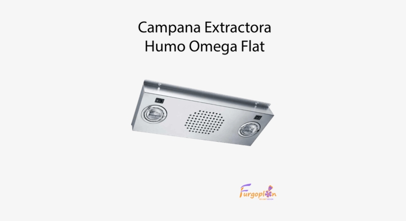 Campana Extractora Humo Led Omega Flat - Exhaust Hood, transparent png download
