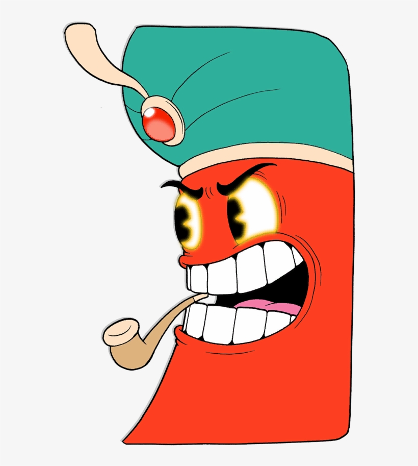 Giantgenie - Cuphead Desert, transparent png download
