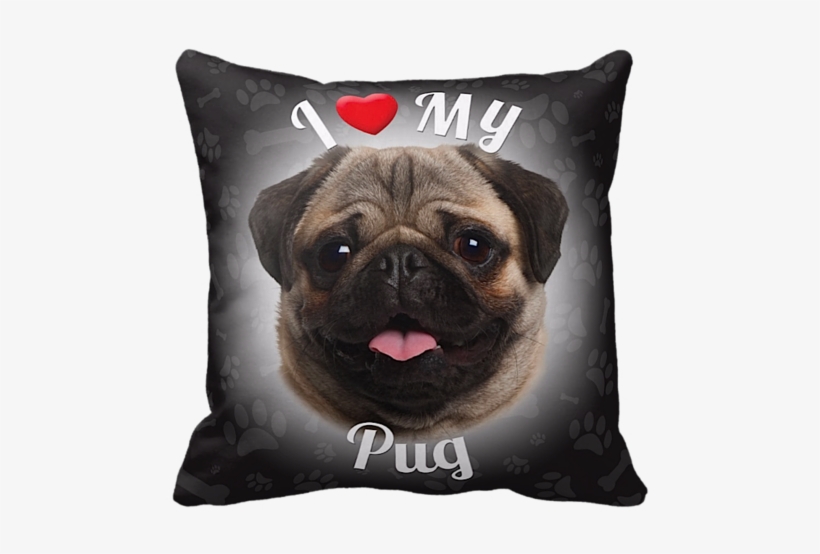 Perfect Christmas Gifts For Pug-owners - Happy Pug, transparent png download