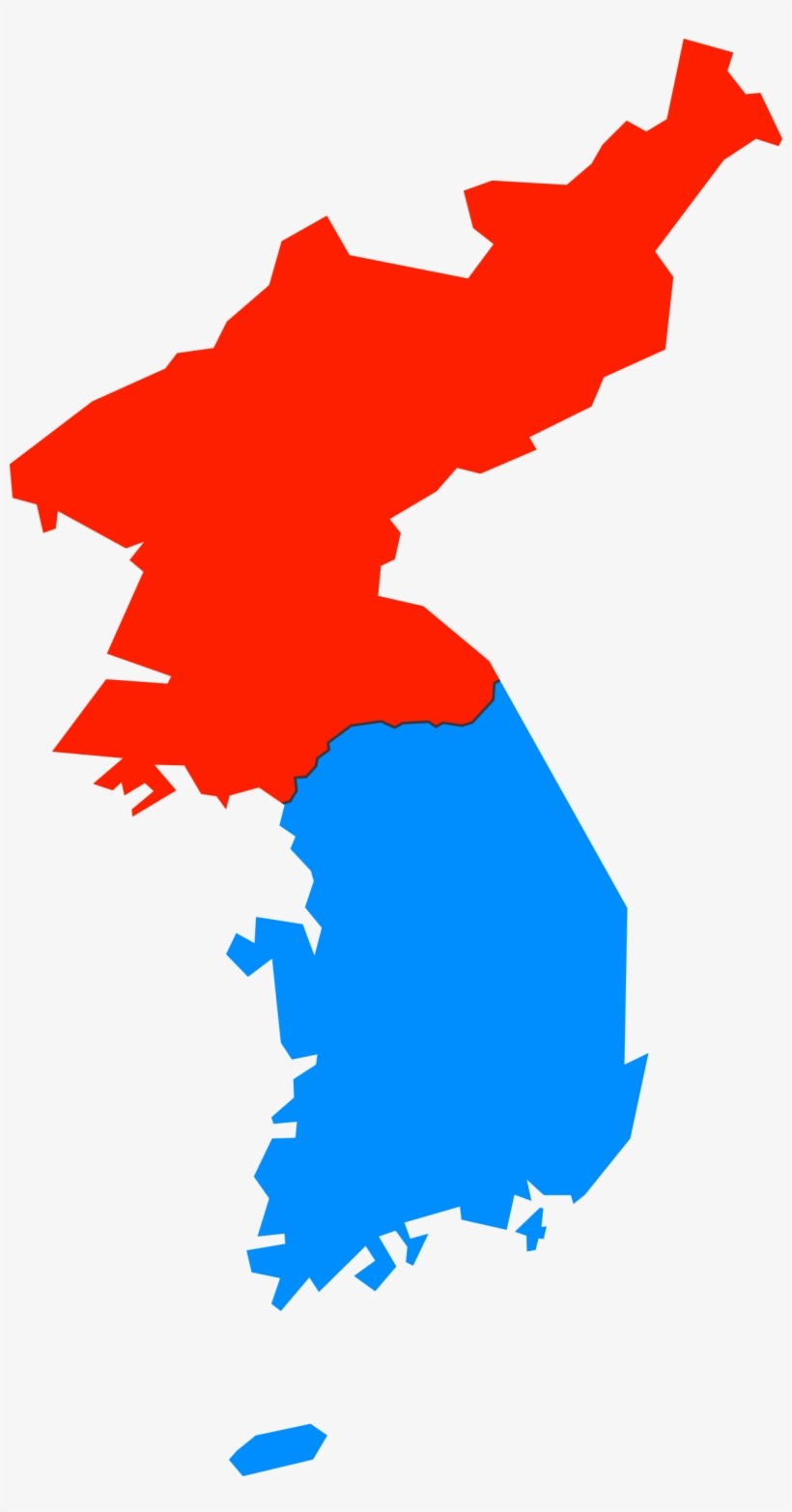 This Free Icons Png Design Of North And South Korea, transparent png download