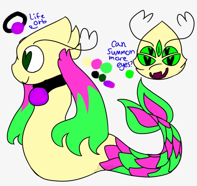 "this Milotic Is Very Nice And Innocent, Though I Think, transparent png download