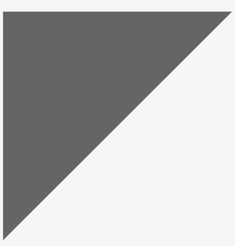 In Grey - Grey And White Triangle, transparent png download