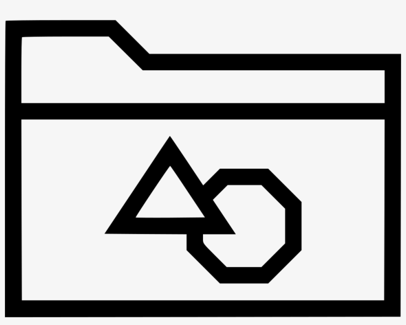 Folder Collection Draw Design Svg Png Icon - Music, transparent png download