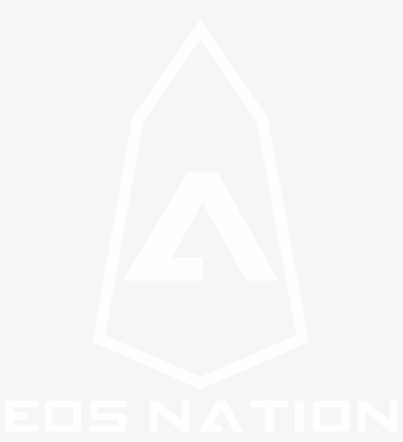 [eosnation White ] - Sign, transparent png download