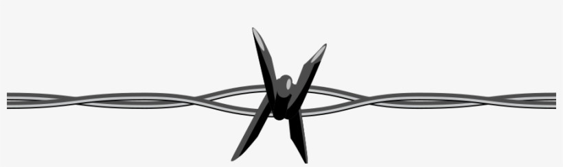 9tzenante - Barbed Wire Clip Art, transparent png download