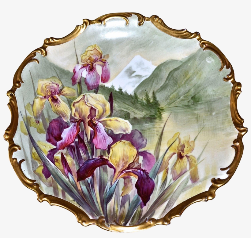 Limoges Huge - China Painting, transparent png download