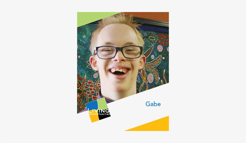 My Name Is Gabe And I Enjoy Working In My Community - Lebende Gelegenheits-logo-produkte Postkarte, transparent png download