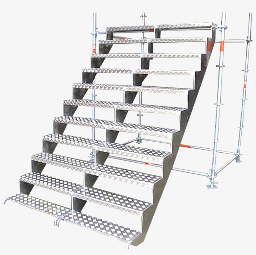 Stretcher Stairs - Stretcher Stairs Scaffolding, transparent png download