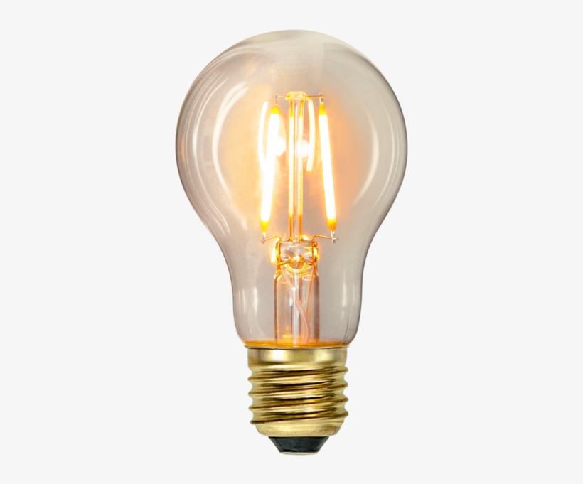 Led Lamp E27 A60 Soft Glow - Led Lamp, transparent png download