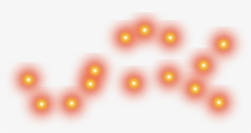 Light Petal Pattern Transprent - Orange, transparent png download