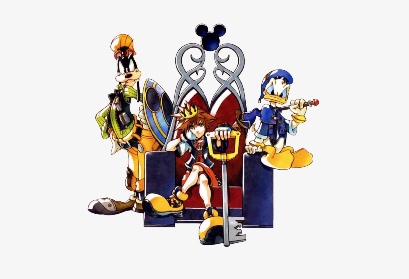 Throne - Kingdom Hearts Sora Artwork, transparent png download
