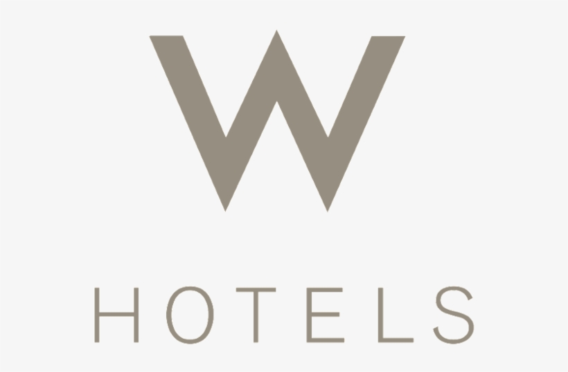 W Hotels Logo Logotype Calvin Klein Logo - 10 Oz. Latte Vitrified Porcelain Mug, transparent png download