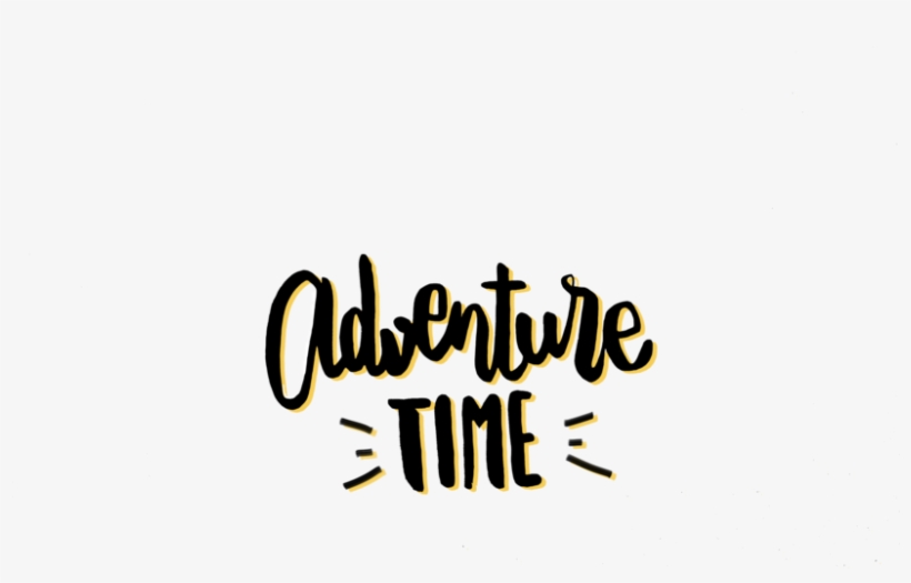 Adventure Time Handlettering - Adventure Hand Lettering, transparent png download
