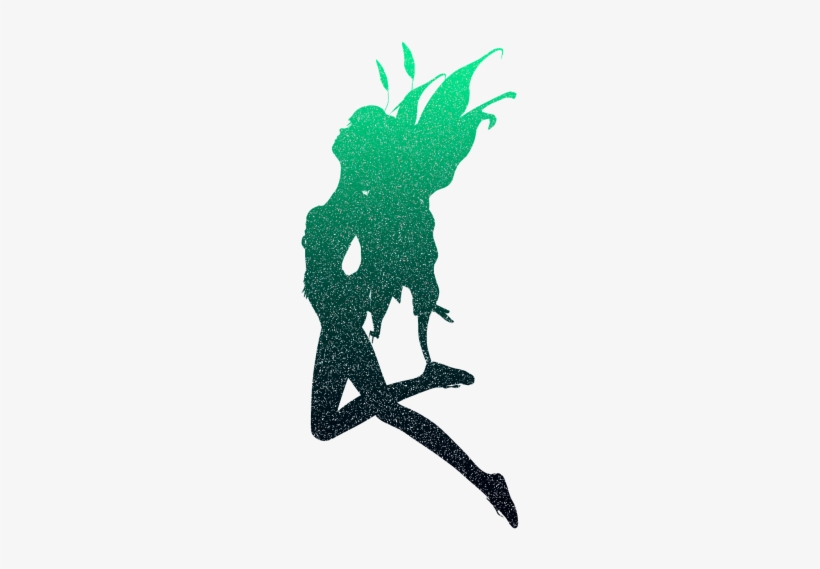 Glitter - Dancing Glitter Fairy (sea Foam) Beach Towel, transparent png download