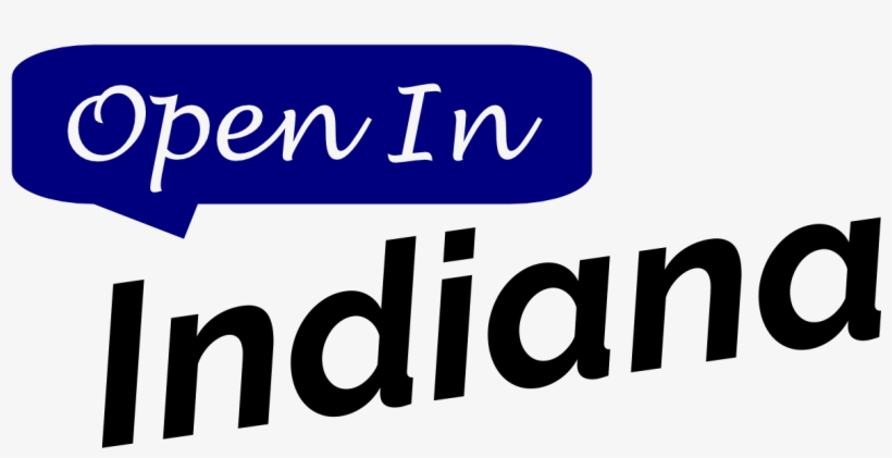 Open In Indiana - Logo, transparent png download