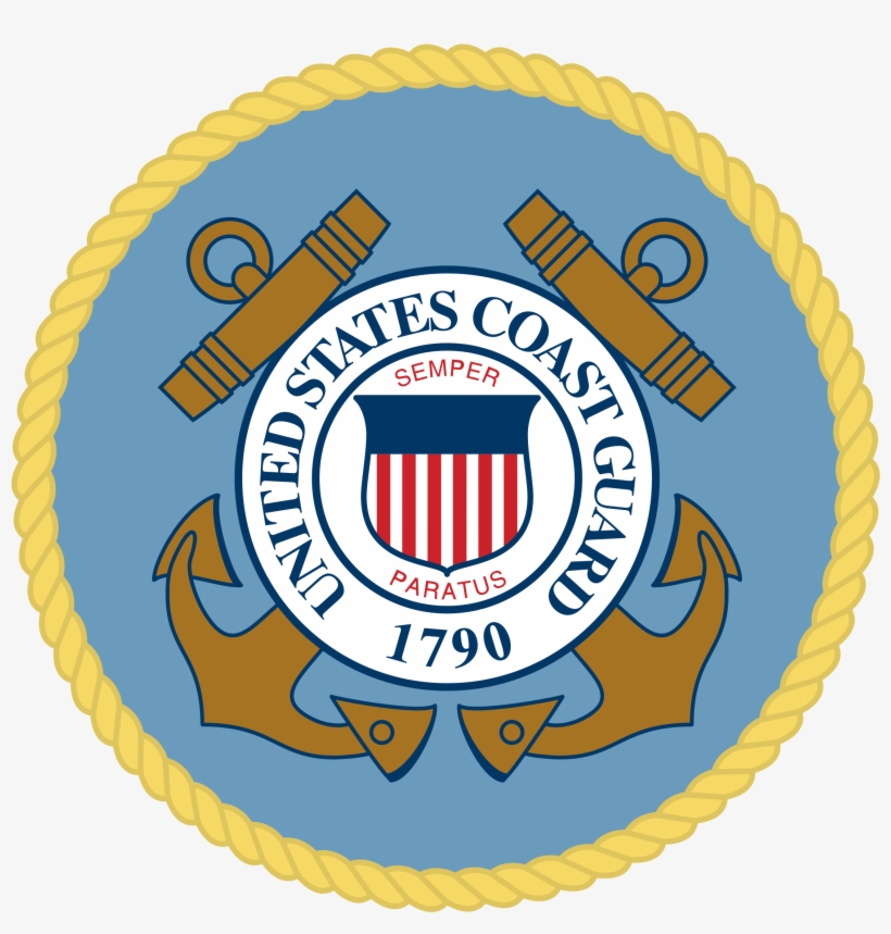 United States Coast Guard Logo Png Transparent - Us Coast Guard Logo Transparent, transparent png download