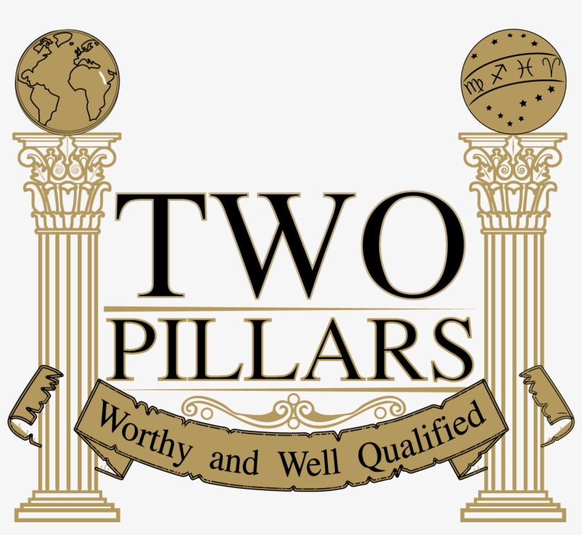 Two Pillars Tattoo - Doric Columns, transparent png download