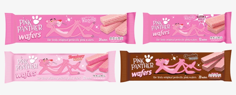 Pink Panther Wafers, transparent png download