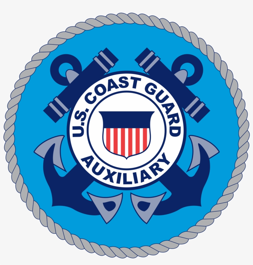 Coast Guard Aux Logo, transparent png download