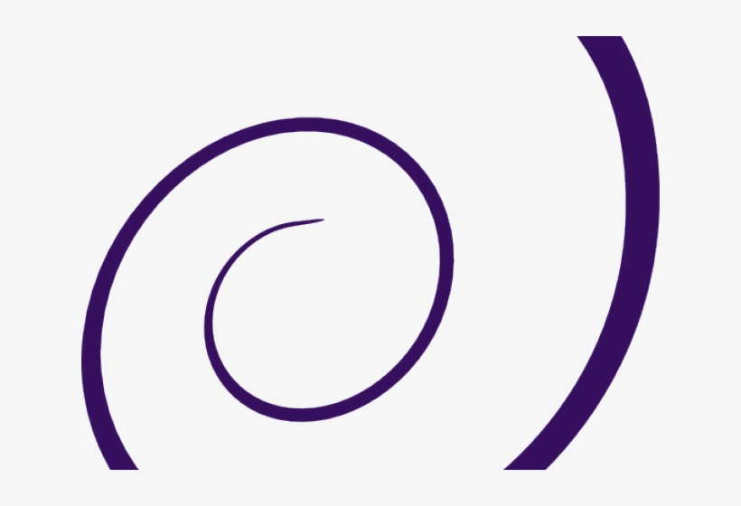 Simple Swirl Cliparts - Circle, transparent png download