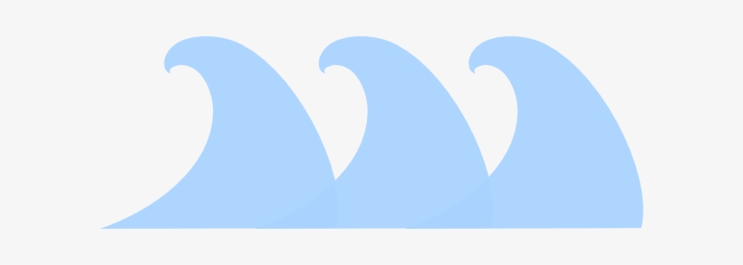 Blue Wave Svg Clip Arts 600 X 213 Px, transparent png download