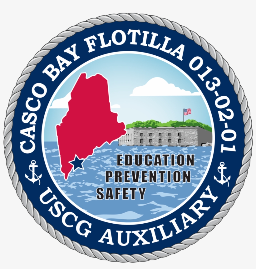 Flotilla Emblem, U - United States Coast Guard Auxiliary, transparent png download