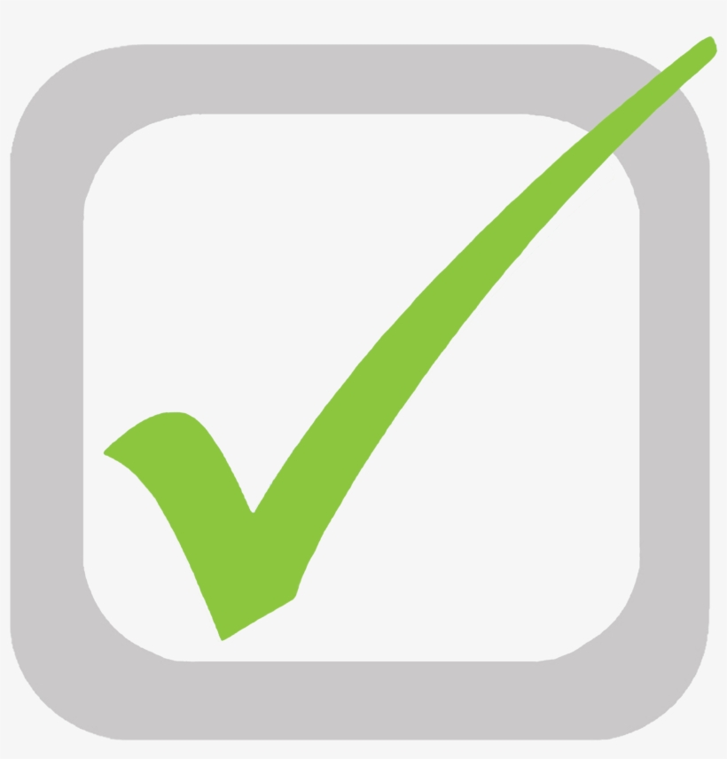 Green Tick Clipart Phone Call Green Tick In Box Transparent Png