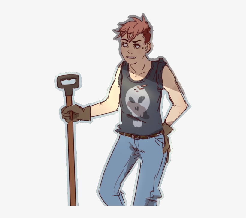 Finally Drew A Real™ Picture Of My Farmer In Stardew - Cartoon, transparent png download