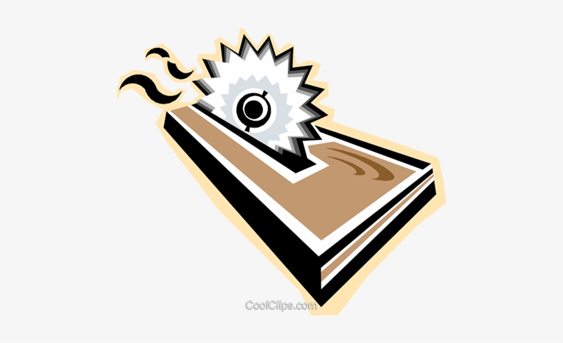 Vector Black And White Library Clipground - Kreissäge Clipart, transparent png download