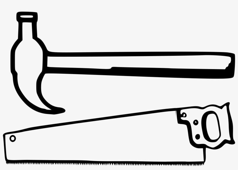 This Free Icons Png Design Of Hammer And Saw, transparent png download