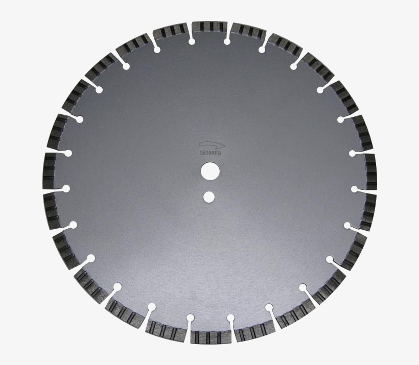Turbo Segmented 12mm Blade - Turbo Segmented Diamond Blade, transparent png download