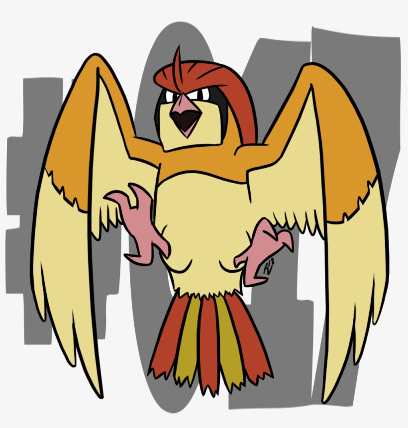#pidgeotto #pokemon #pokemonadaypic - Cartoon, transparent png download