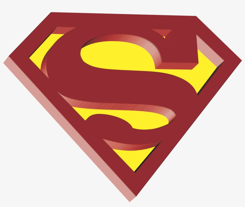Superman Logo Png Transparent - Vector Superman Logo Png, transparent png download