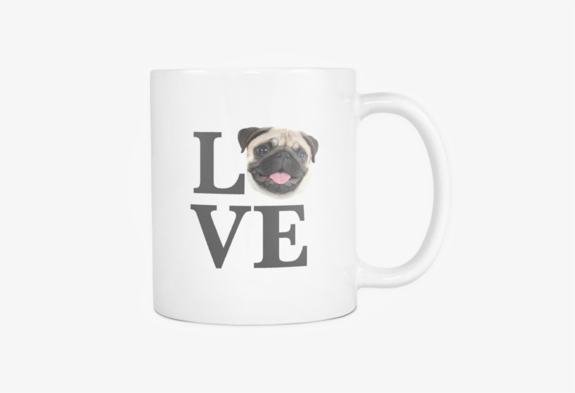Love Mug - Love With Dog Paw, transparent png download