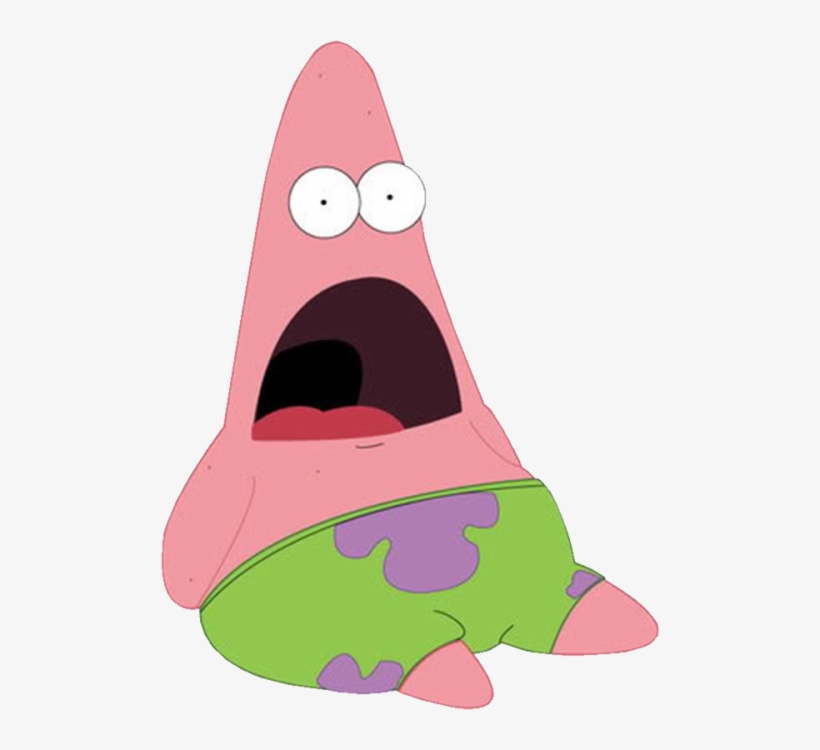 Shocked Patrick Png