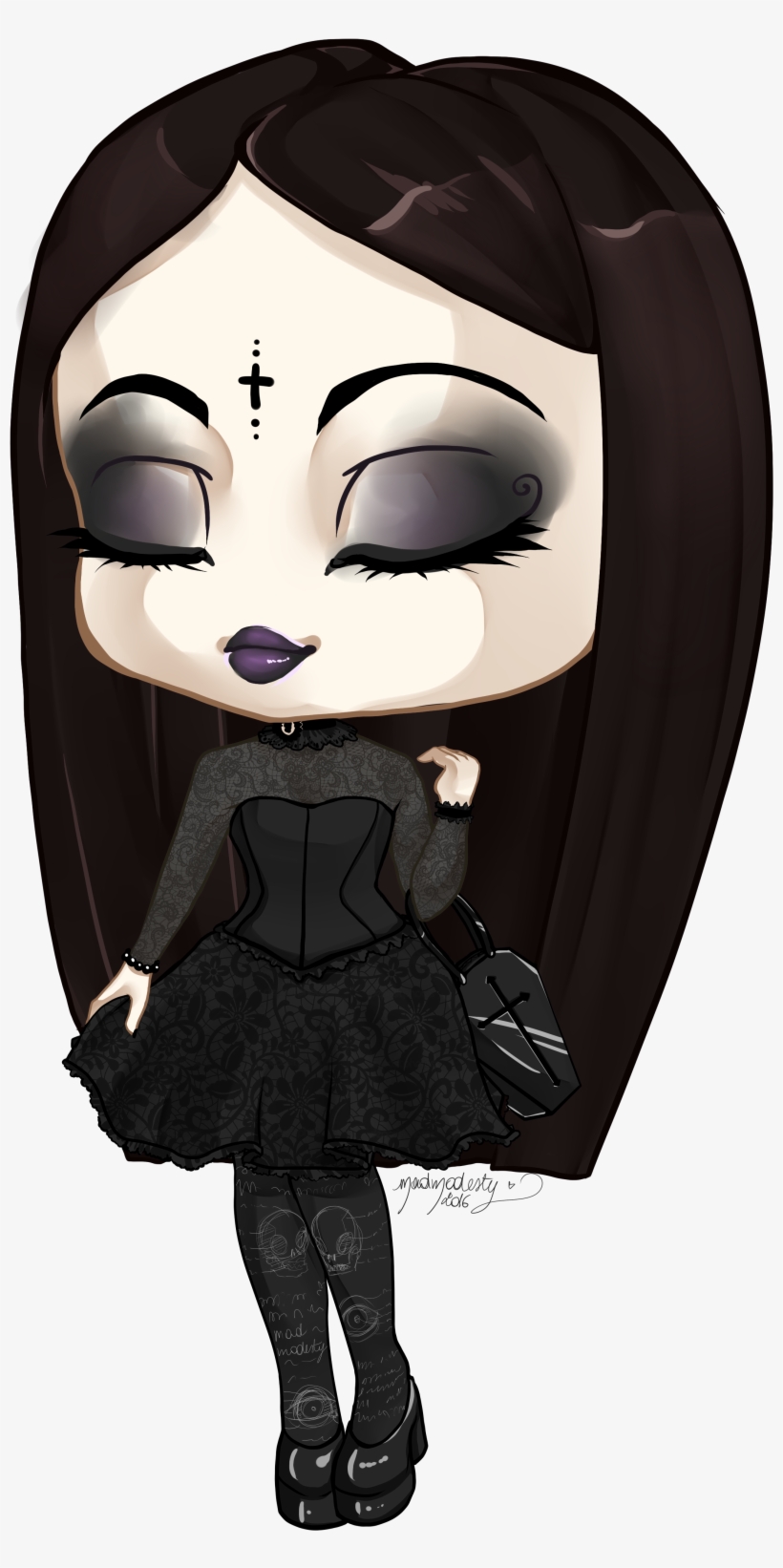 Goth - Goth Subculture, transparent png download