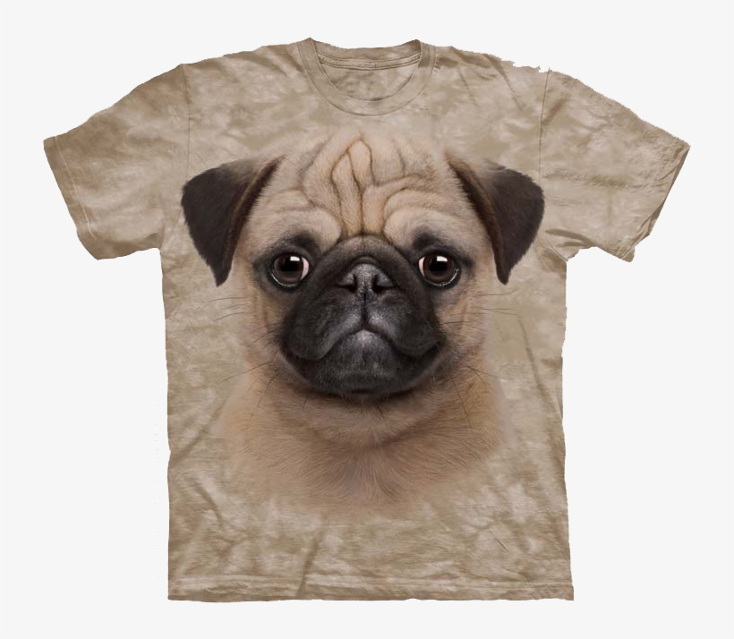 If You Love Pug Puppy Faces Then This Shirt Is Perfect - Tee Shirt Carlin, transparent png download