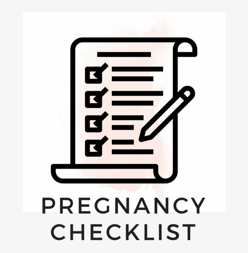 Pregnancy Checklist - Icon, transparent png download