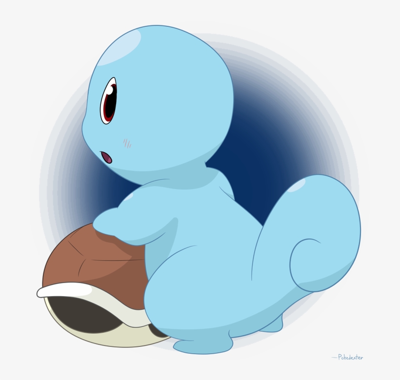Squirtle Slips Out - Squirtle Out Of Its Shell, transparent png download