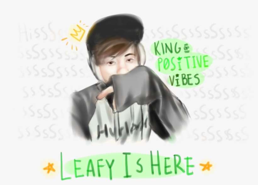 Leafyishere Realistic Drawing By Xanescent-d9zrp1z - Leafy Is Here Drawing, transparent png download