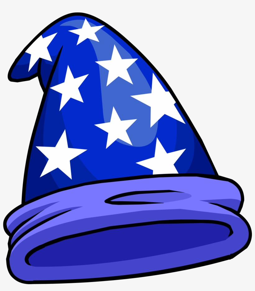 Wizard Hat - Wizard Club Penguin, transparent png download