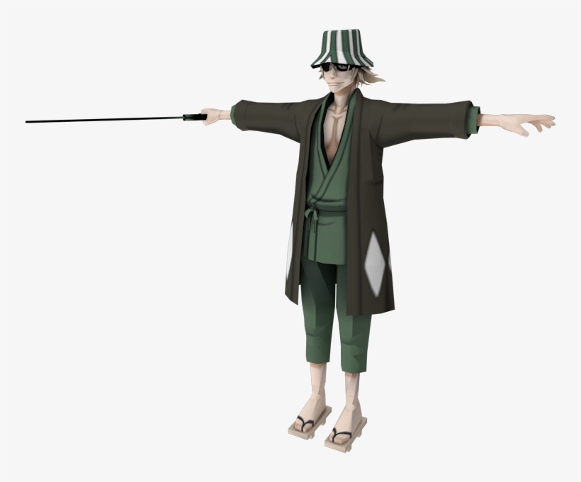 Download Zip Archive - Urahara Kisuke 3d Model, transparent png download